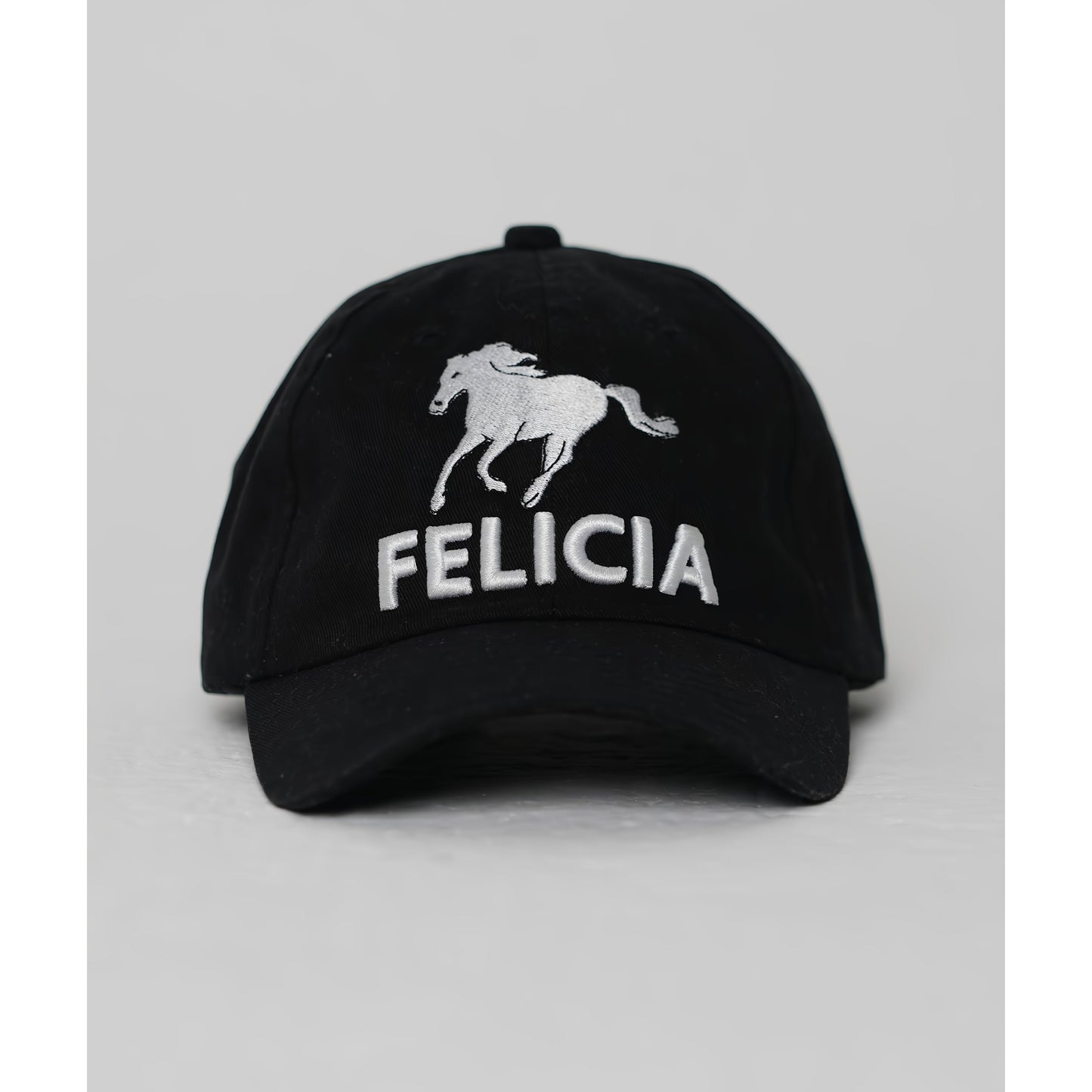 Felicia Horse Embroidered Cap 4