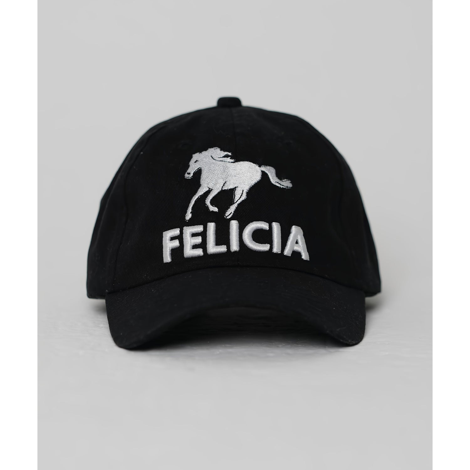 Felicia Horse Embroidered Cap 4