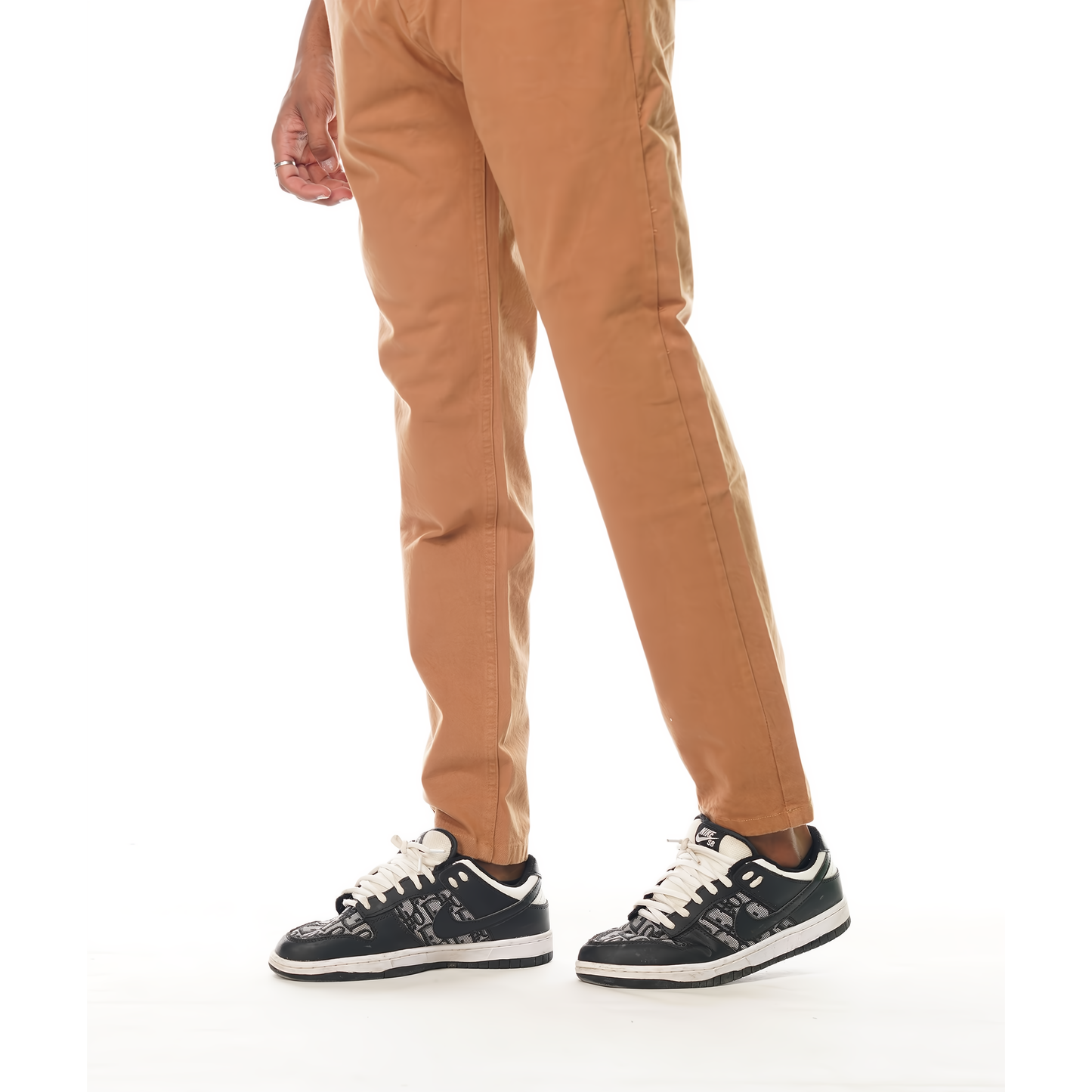 Regular Straight Fit Khaki Chino Pants 6