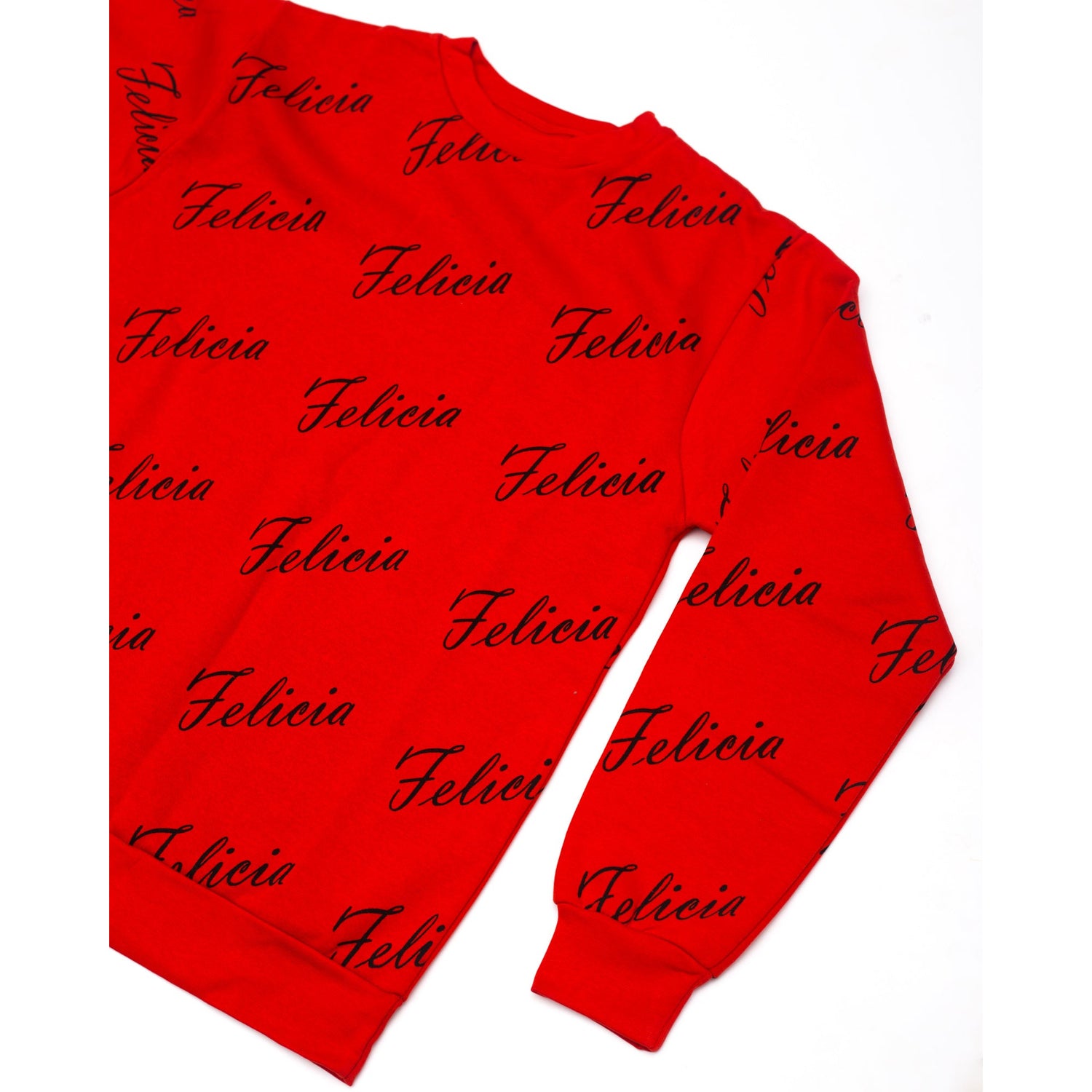 Felicia Fiery Red SweatShirt 3
